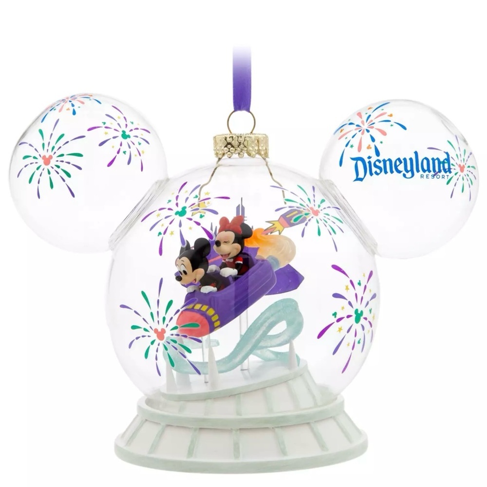 Disney Parks Disneyland Space Mountain Christmas Ornament